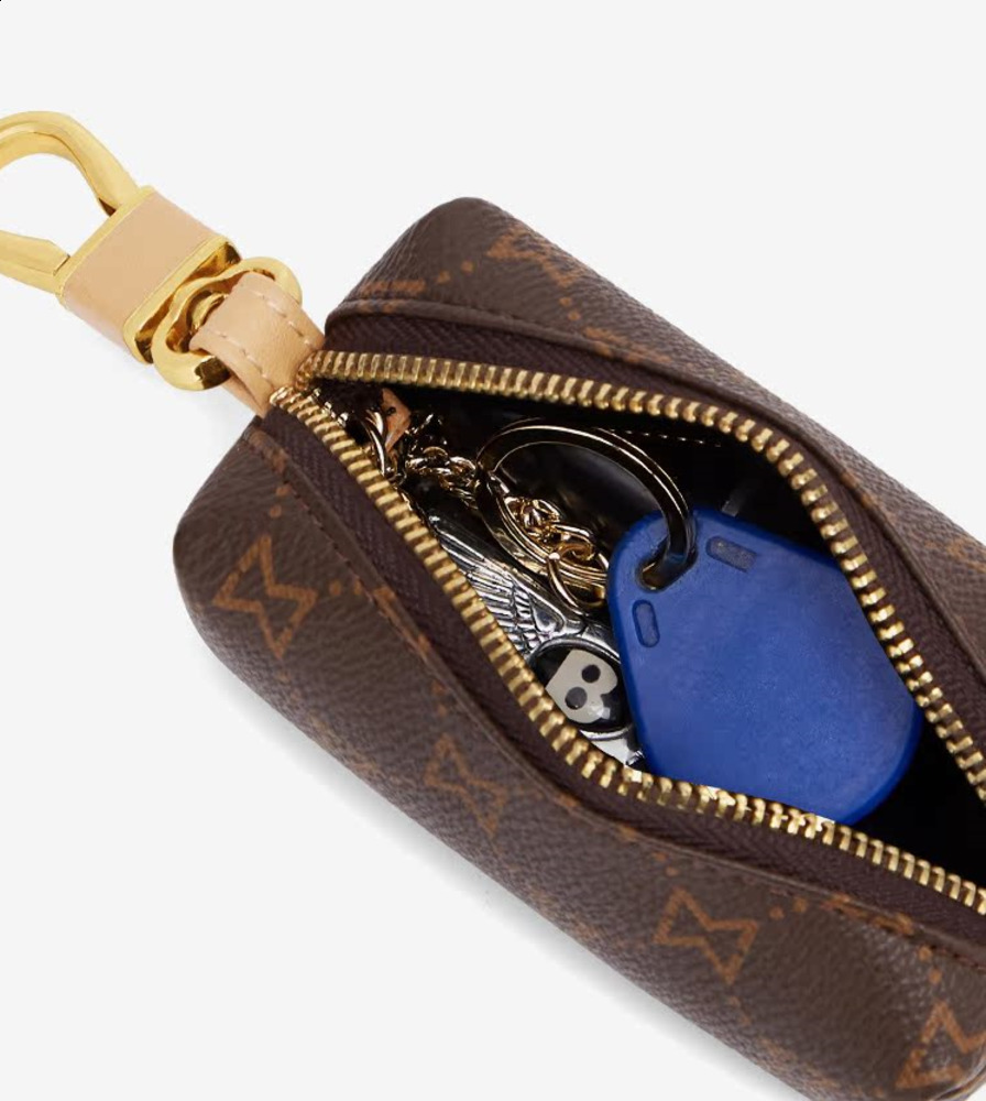 Car Key Bag Womens Large Capacity Key Protective Cover Multifunctional Key Storage Bag Key Bag Women 250818