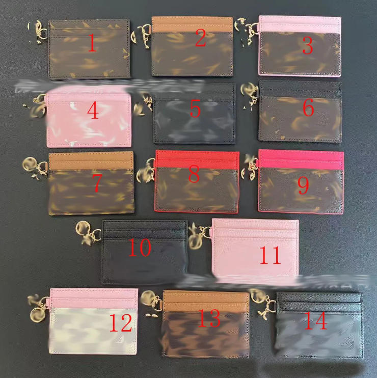 Multi-Slot PU Card Holder Wallet - Stylish Striped ID Badge Holder for Students, Couples