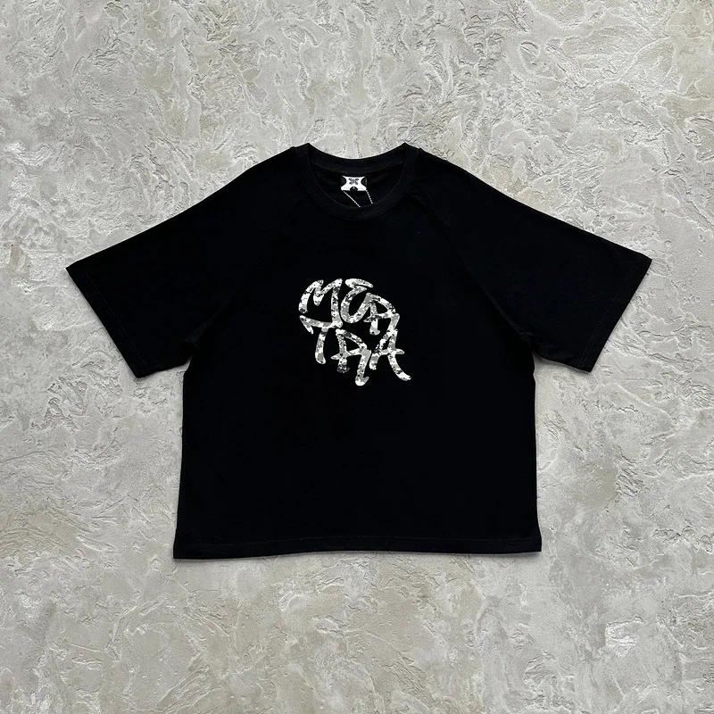Men's T Shirts Brand Mertra Printed T-shirt Fashion Summer And Winter Women Casual Short Sleeves Streetwear Shirt High-quality Cotton Hoodies Top