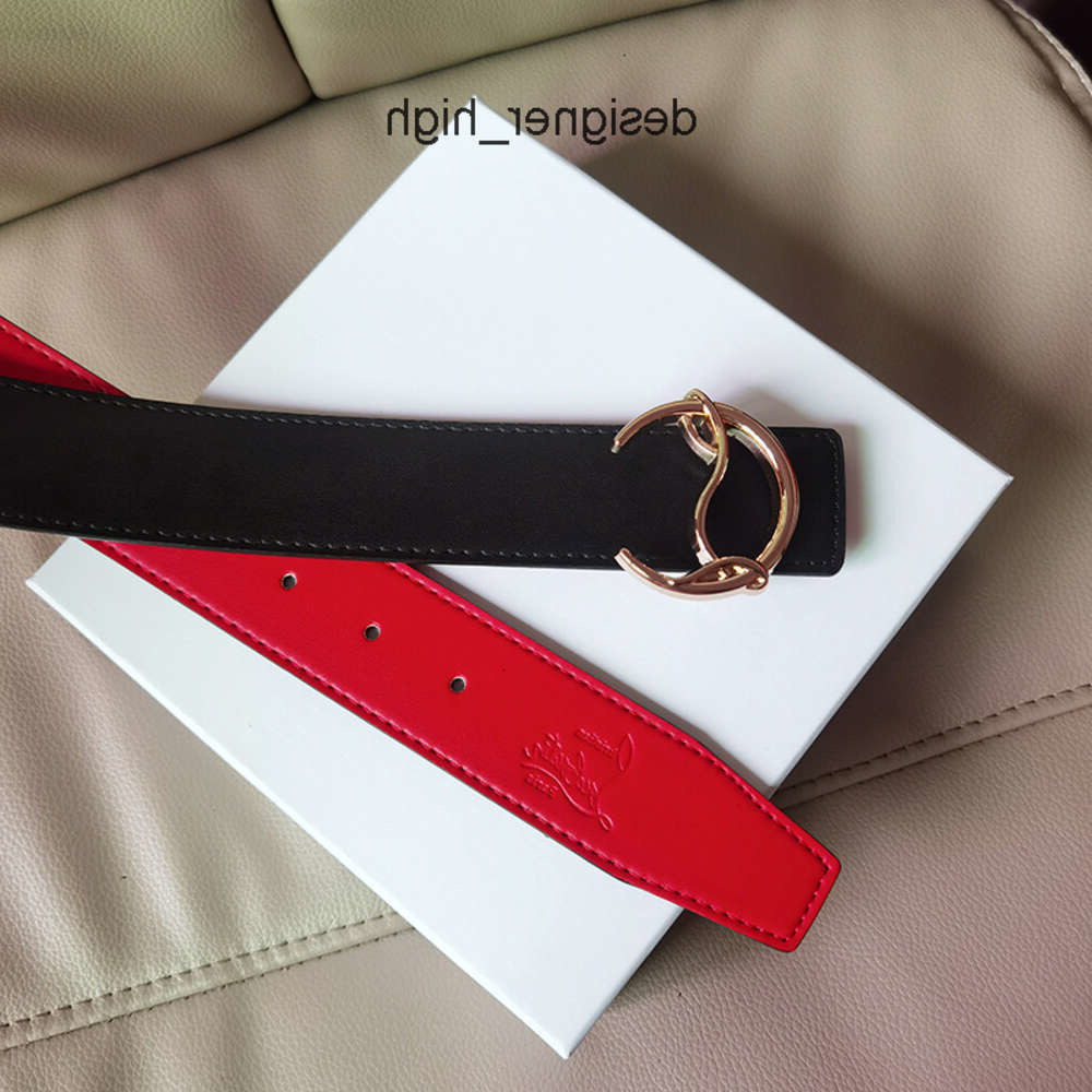 38cm 2025 loubotinlies l2vm christain uomo christianlies fashion christan christianss cintura red width bottomlies luboutin reversible casual man designer belt