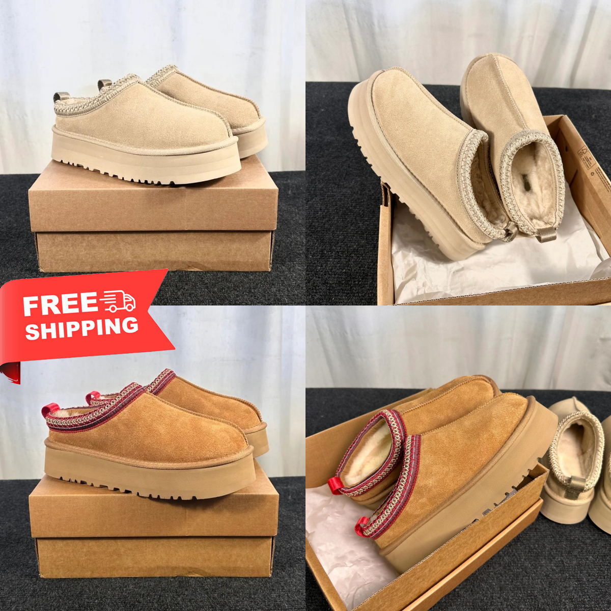 free shipping designer boots womens winter sylish slippers snow fur boot platform booties mens comfortable shoes classic mini ankle chestnut warm Bowtie