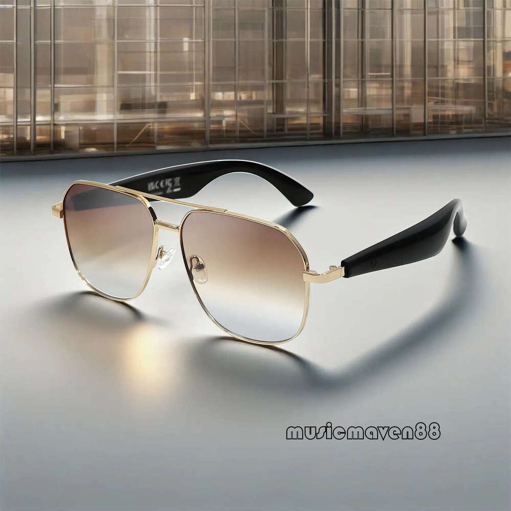 Lanjia New AI Bluetooth Listening And Talking Languages Real Time Translation Glasses D F