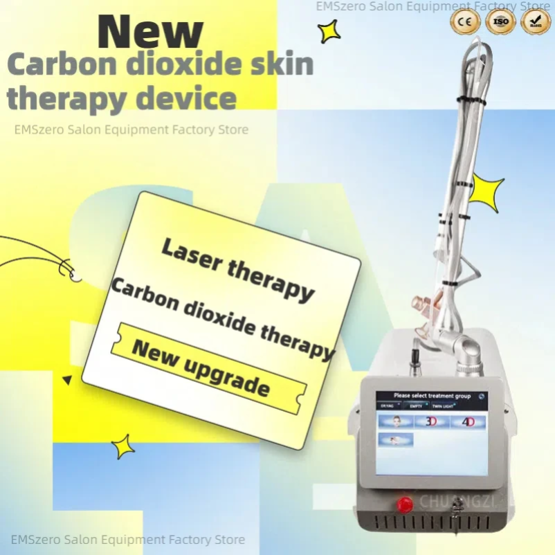 Portable CO2 Laser Skin Rejuvenation Machine for Wrinkle Reduction and Pigmentation Removal Beauty Device