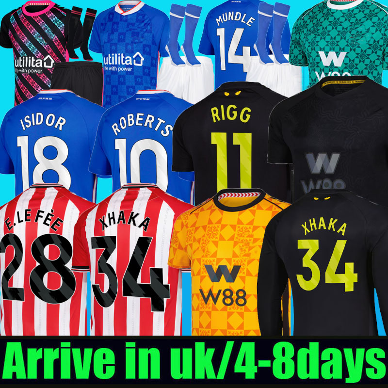 S-4XL 25 26 sunderland soccer jersey Isidor AWAY third Blackout Diarra Adingra Mayenda Rigg ROBERTS ba CLarke ALDERETE 2025 2026 football shirts top men kids kit 3RD