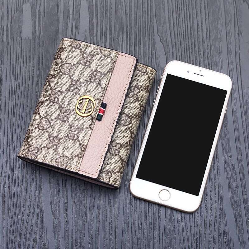 New Dionysus Small for Women, Short Genuine Leather Versatile Clutch, Foldable Cowhide Ladies Wallet Trendy