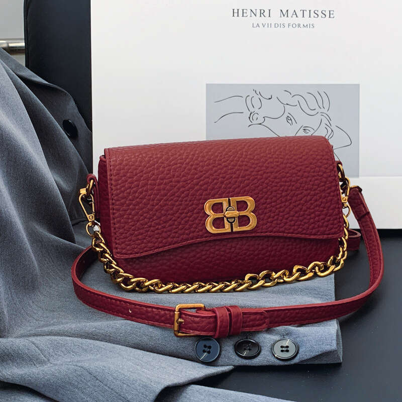 High-end Square Fashion Versatile Chain Small for Women New Niche Texture Bags Shoulder Designer Crossbody Bag