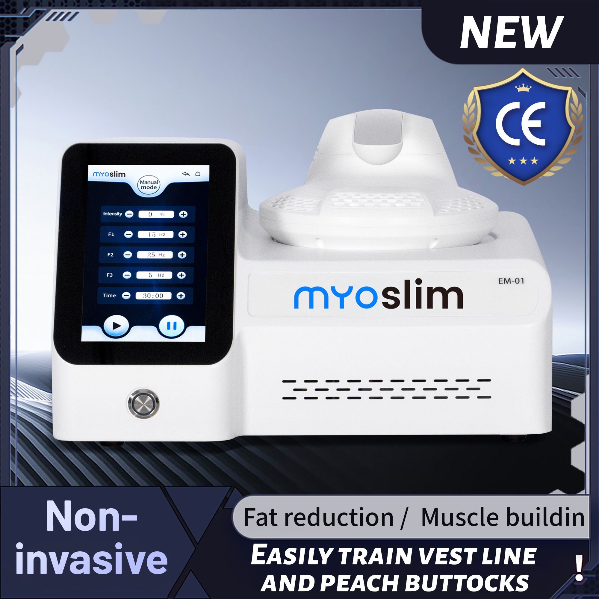 Portable EMS Body Sculpt And Muscle Building Machine New Household Fat Sculpting Slimming Technology Muscle Stimulation