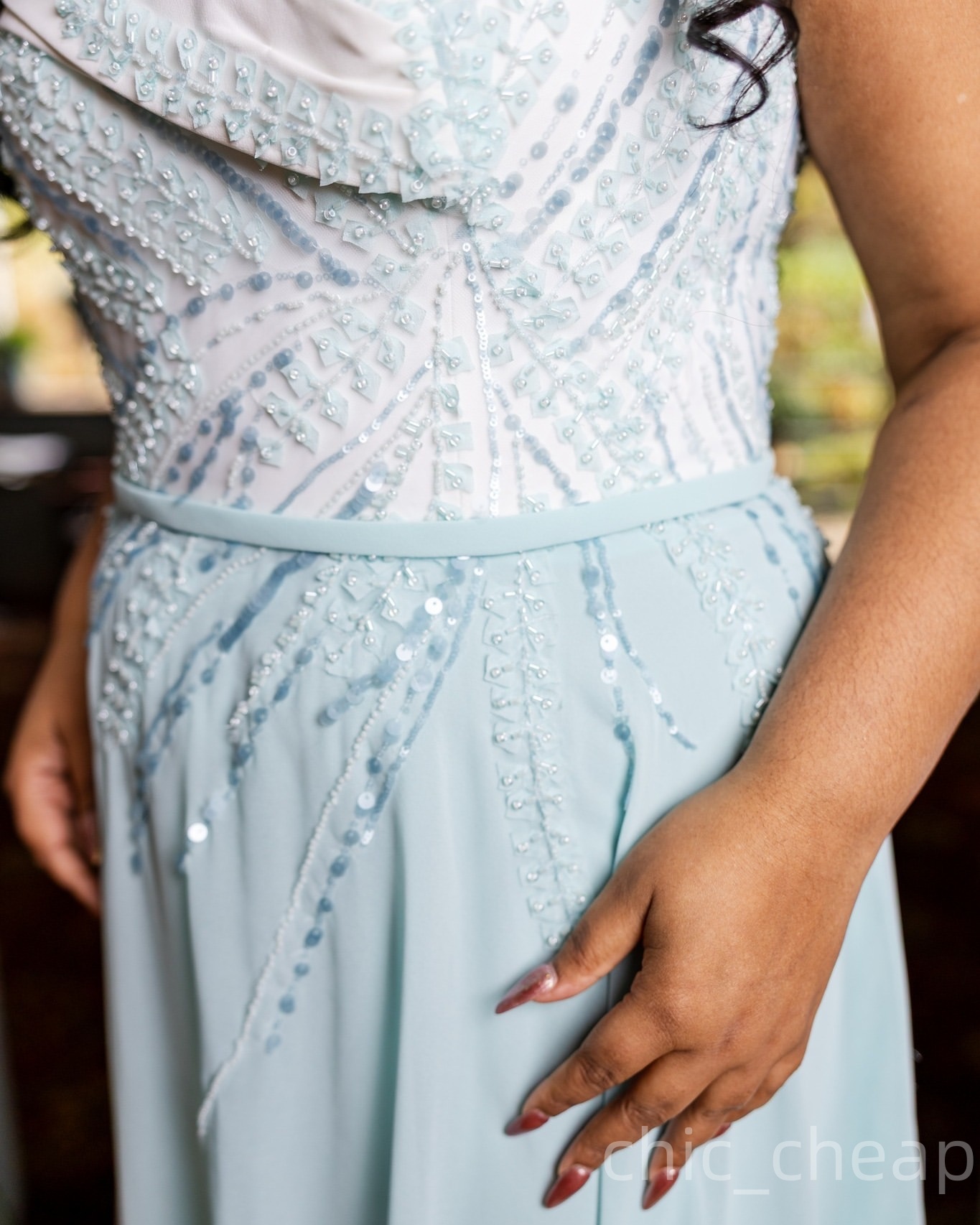 2025 Plus Size Light Sage A-line Mother Of Bride Dresses Beaded Chiffon Portrait Evening Party Mama's Dress Vintage Birthday Wedding Guest Groom 