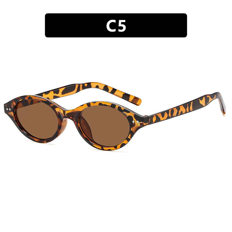 2025 Mini Cat Eye Nerd Sunglasses for Women UV400 Micro Frame Fashion Shades Retro Stud Accent Sun Glasses