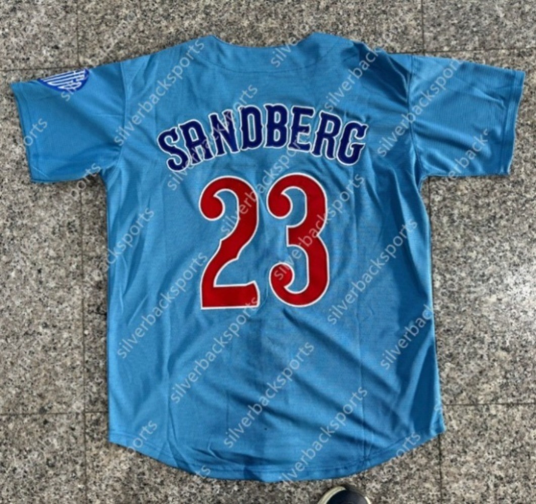 7 Swanson Baseball Jerseys 2025 Baby Blue/Tokyo Series Hoerner Imanaga Bellinger Sandberg Suzuki Happ Tucker Custom 333