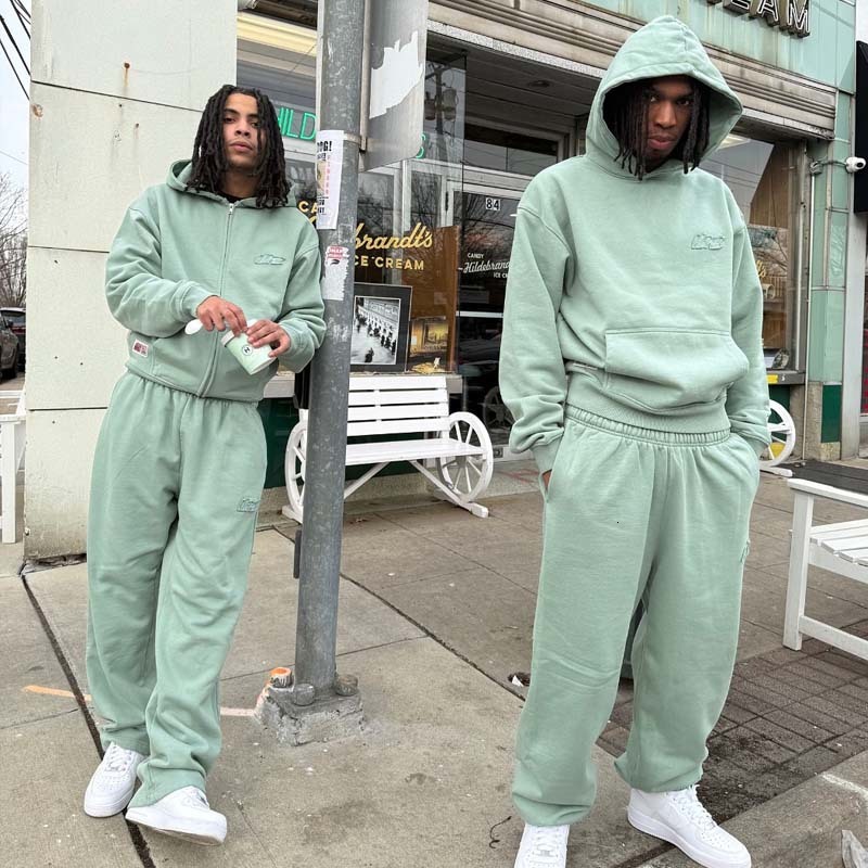 hoodie NOFS Patch Embroidery Fashion Trendy Loose Y2K Hip Hop Streetwear Unisex Sweatshirt and Sweatpants