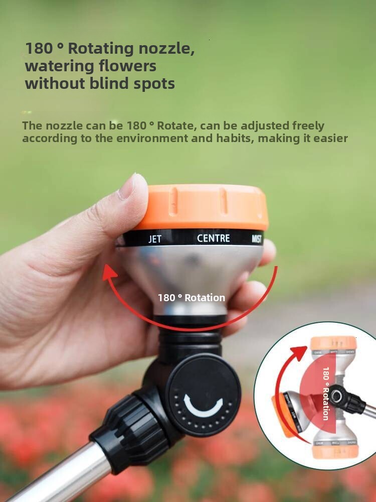 Water Gun Vegetable Tool Sprinkler for Watering Vegetables and Plants Garden Hose Gardening