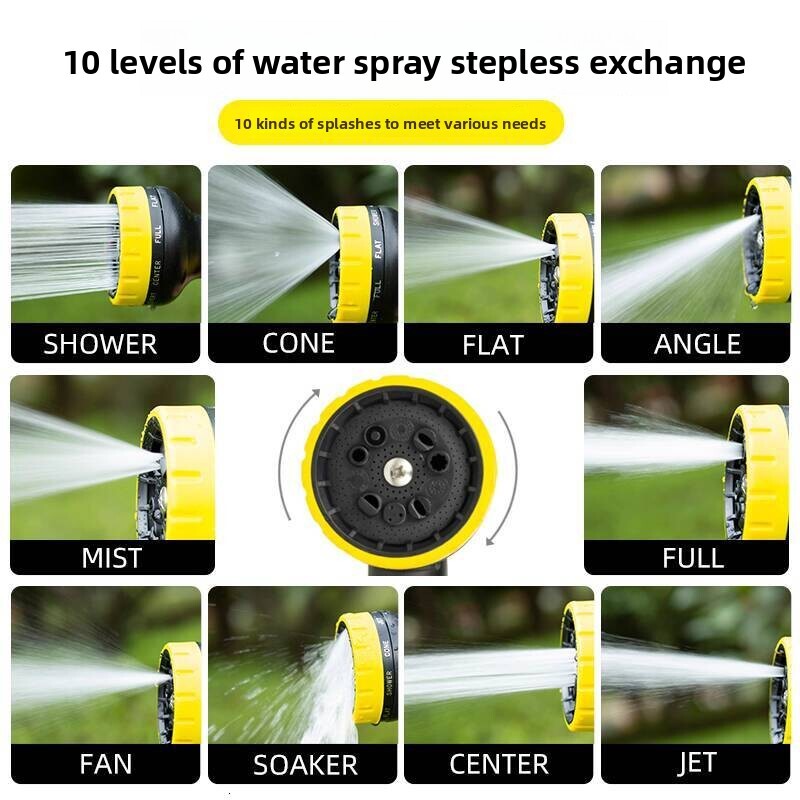 Gun Garden Tool Soft Hose Watering Sprinkler for Plants Home Use