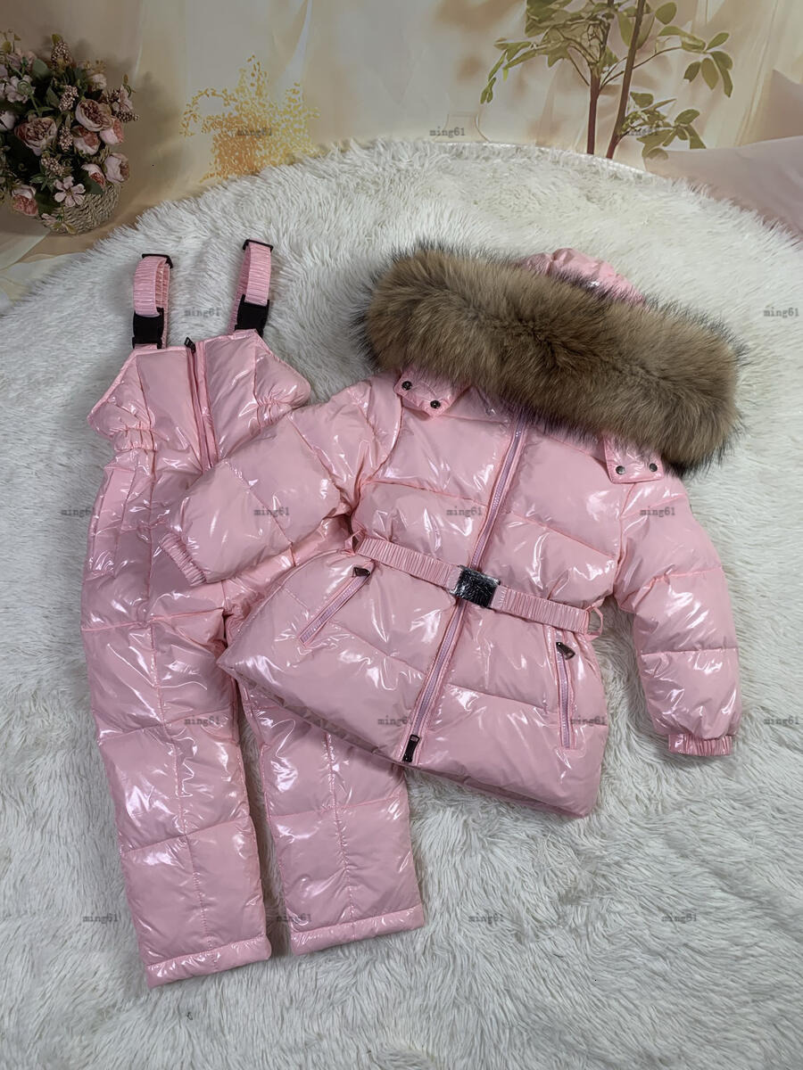 Brand baby down coat suits High quality Tracksuits Kids designer Clothes Winter Multi color selection jacket and down overalls A000X27N237