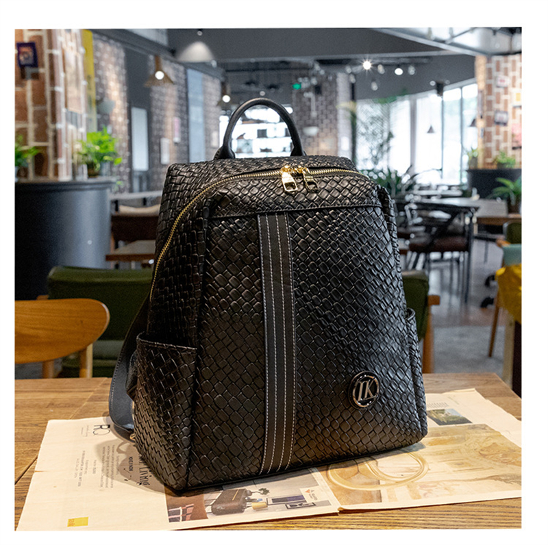 Vintage Style LORDLY KNACK Designer Genuine Leather High-Capacity Backpack