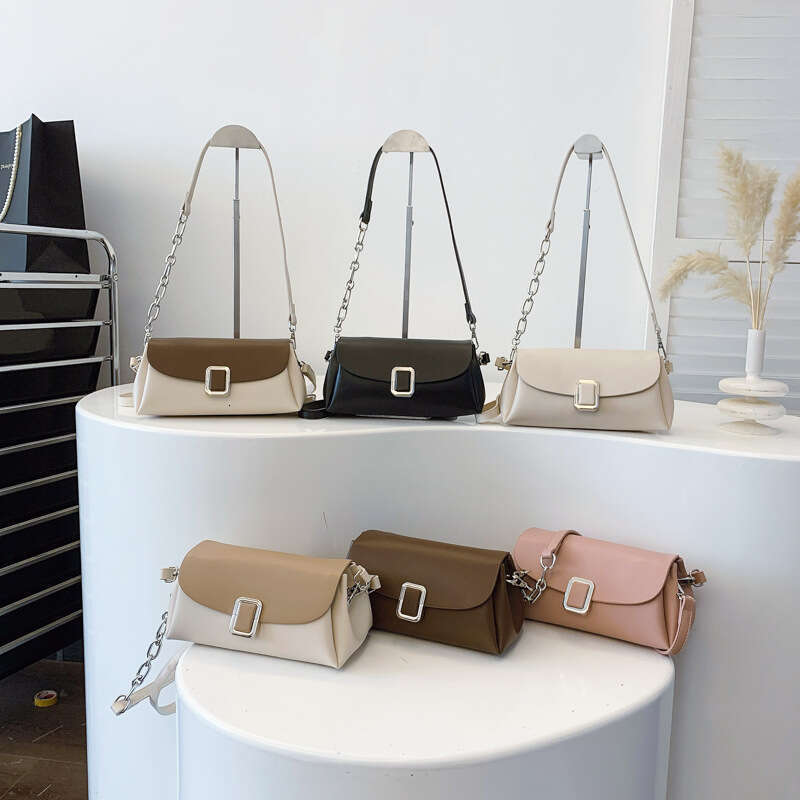 2025 Bags New Small Trendy Handbag Designer Korean Style Shoulder Crossbody High-Quality Texture Underarm Bag
