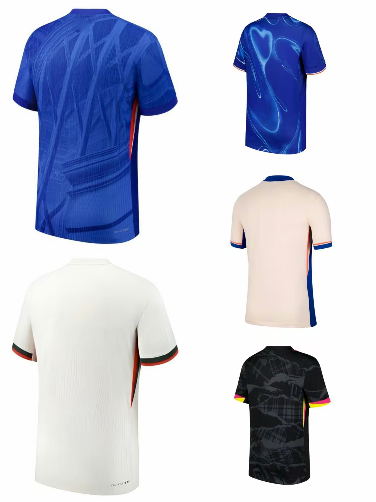 25/26 Season Enzo 8 Palmer 10 Home and Away Adult Soccer Jerseys James 24 Neto No. 7 Children's Casual Short-Sleeve Training Sportswear