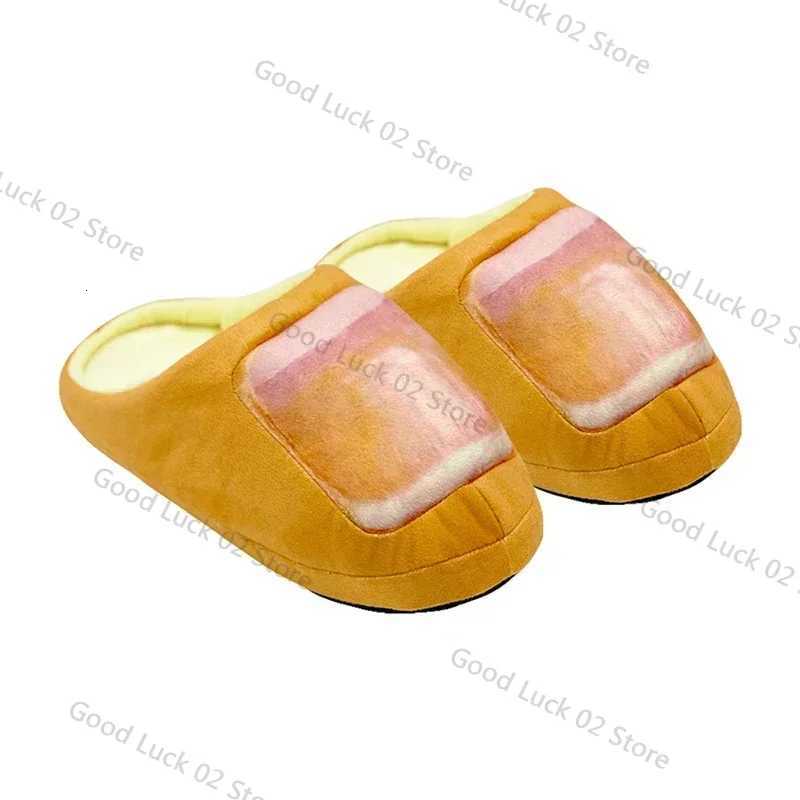 Creative Quirky Simulation Thumb Slippers Short Plush Funny He Couple Shoes Men and Women Winter Thick Warm He Shoes Y250818