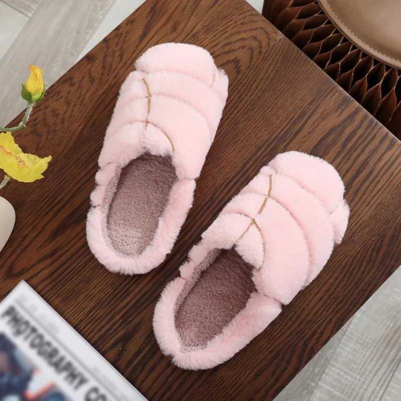 Fluffy Wens Slippers He Winter Casual Designer Wan Shoes Flat Plush Warm Indoor Elegant Fuzzy Fur Slides Fion Y250818