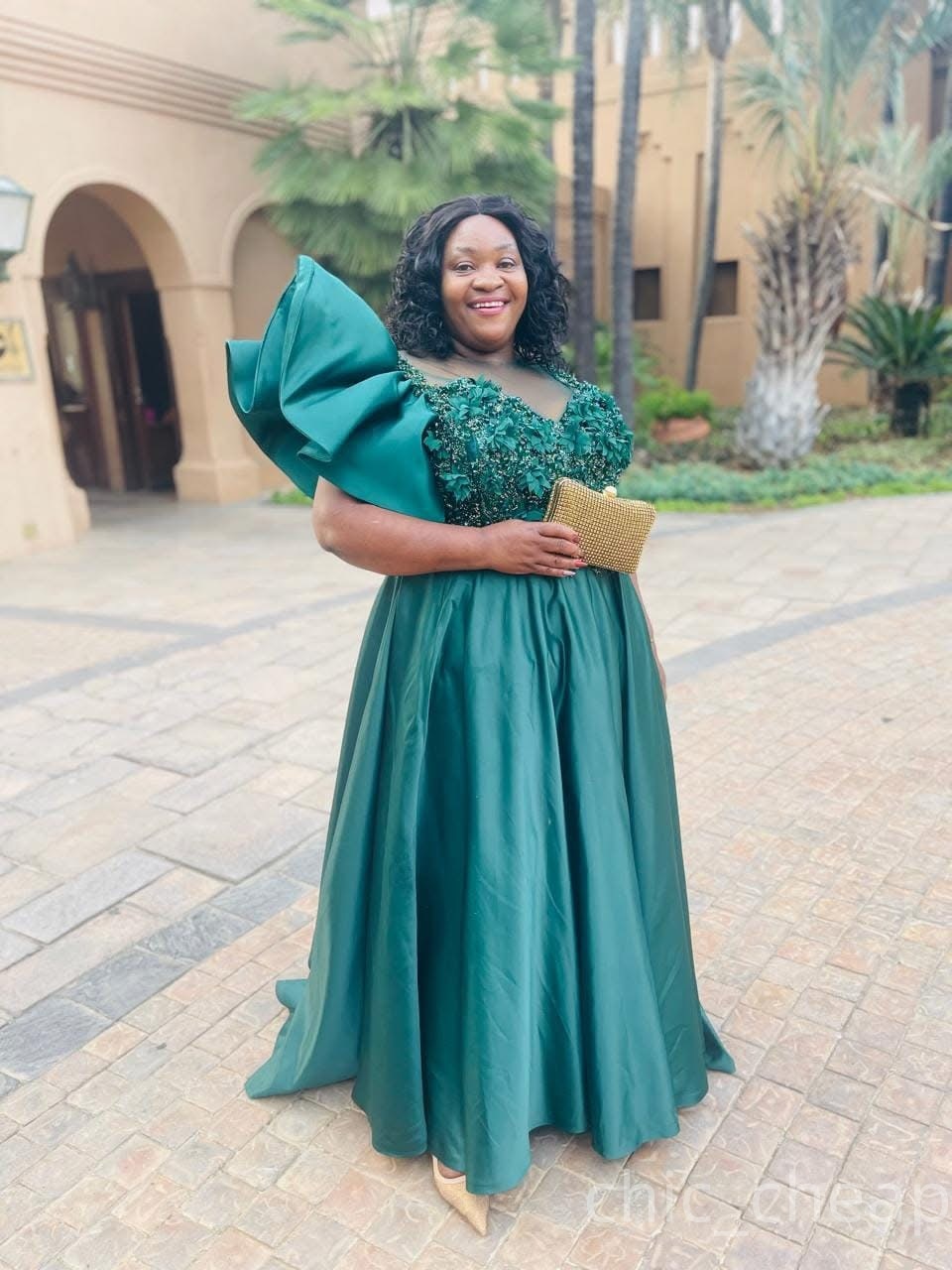 2025 Plus Size Hunter Green A-line Mother Of Bride Dresses Beaded Floral Lace Satin Evening Party Mama's Dress Vintage Birthday Wedding Guest Gro