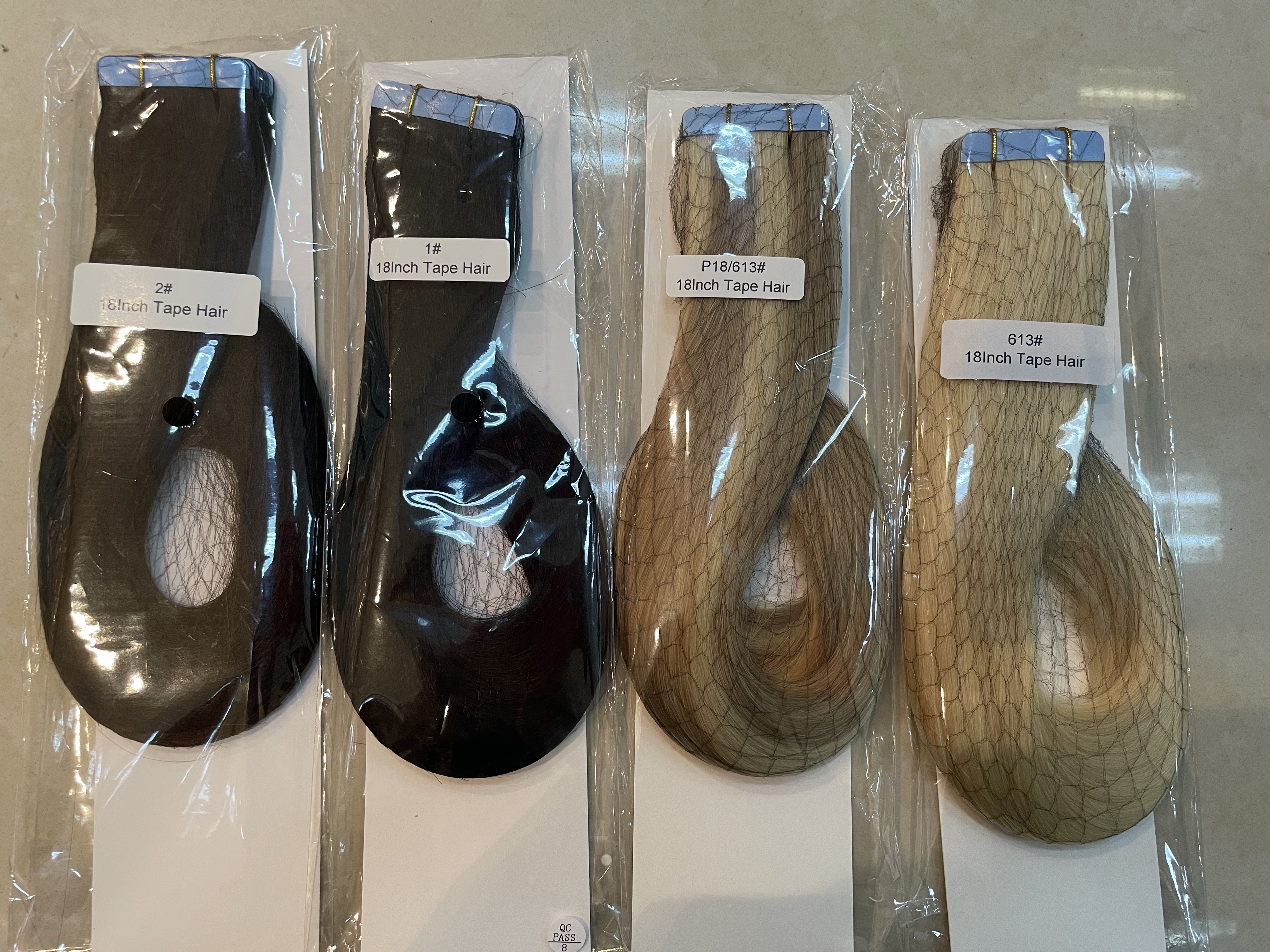 ViBESHiFT 12-24 Inch Skin Weft Hair Extensions Hair bundle Hair piece 100% Real Human Hair Tape In Hair Extensions 20pcs/40g/50g Natural