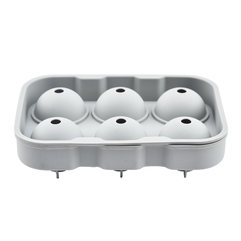 Reusable Silicone ice hockey puck mold with Four/ Six Compartments Perfect for Crafting Customized Frozen Beverages at Home