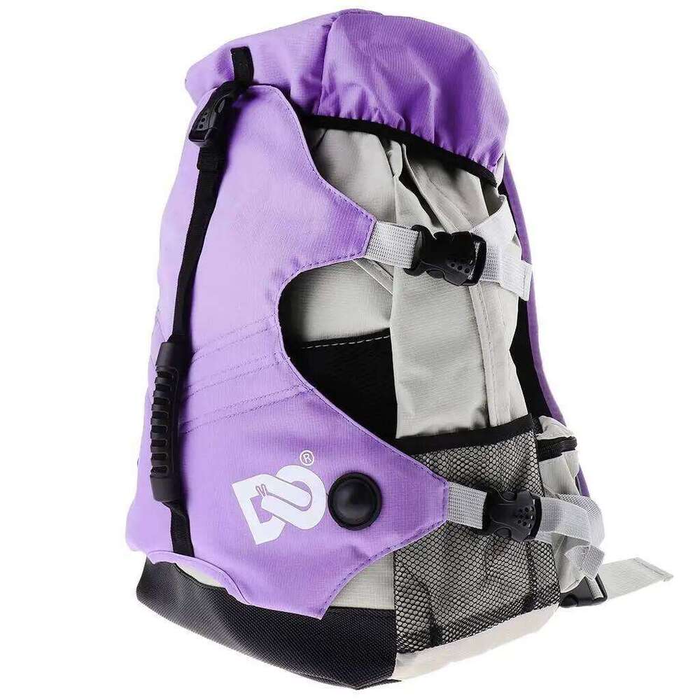 Unisex Professional Roller Skates Backpack Fashion Outdoor Nylon Durable Backpack Multi-pocket Sports Bags