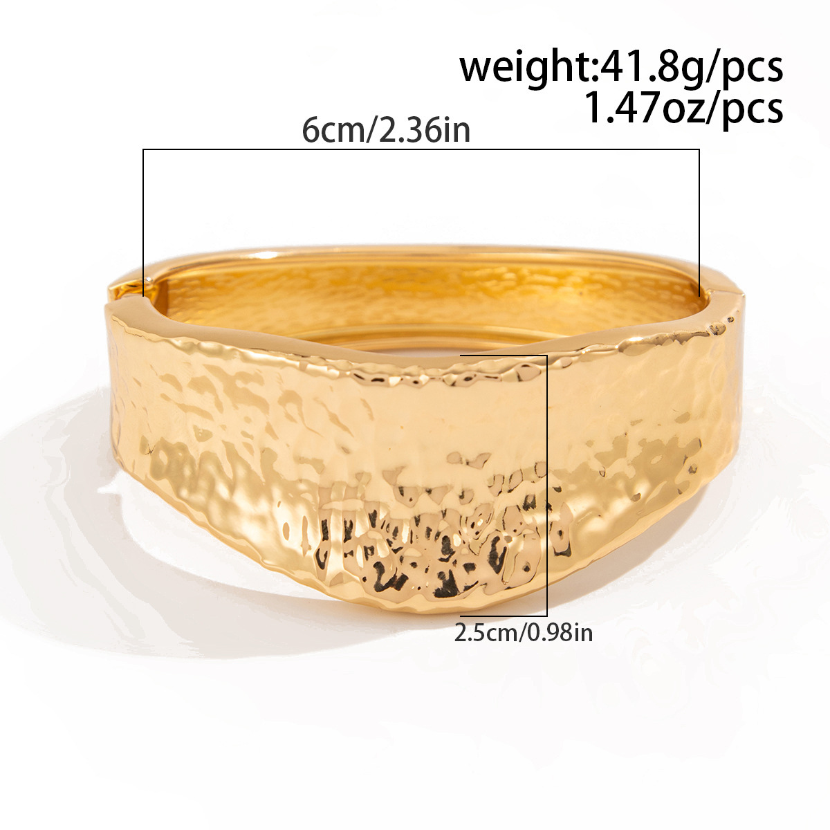 2025 Vintage Marble Swirl Polygon Bangle Iridescent Alloy Bracelet for Women European Retro Statement Arm Cuff