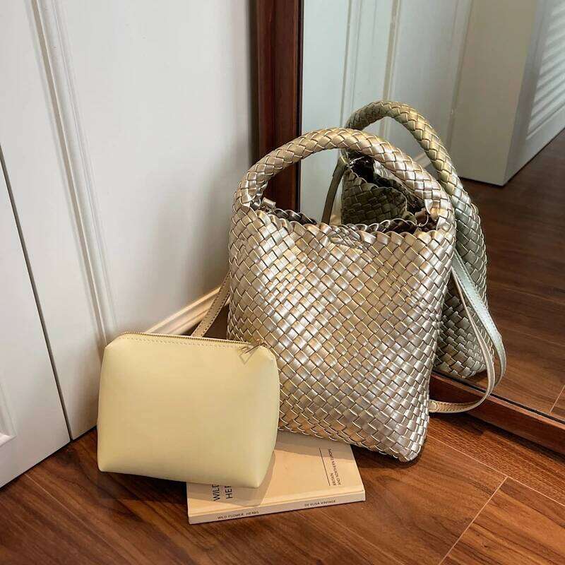 Elegant Classic Designer Paris Fashion Crossbody Bag Large Capacity Solid Color For Women Minimalist Messenger Shopper