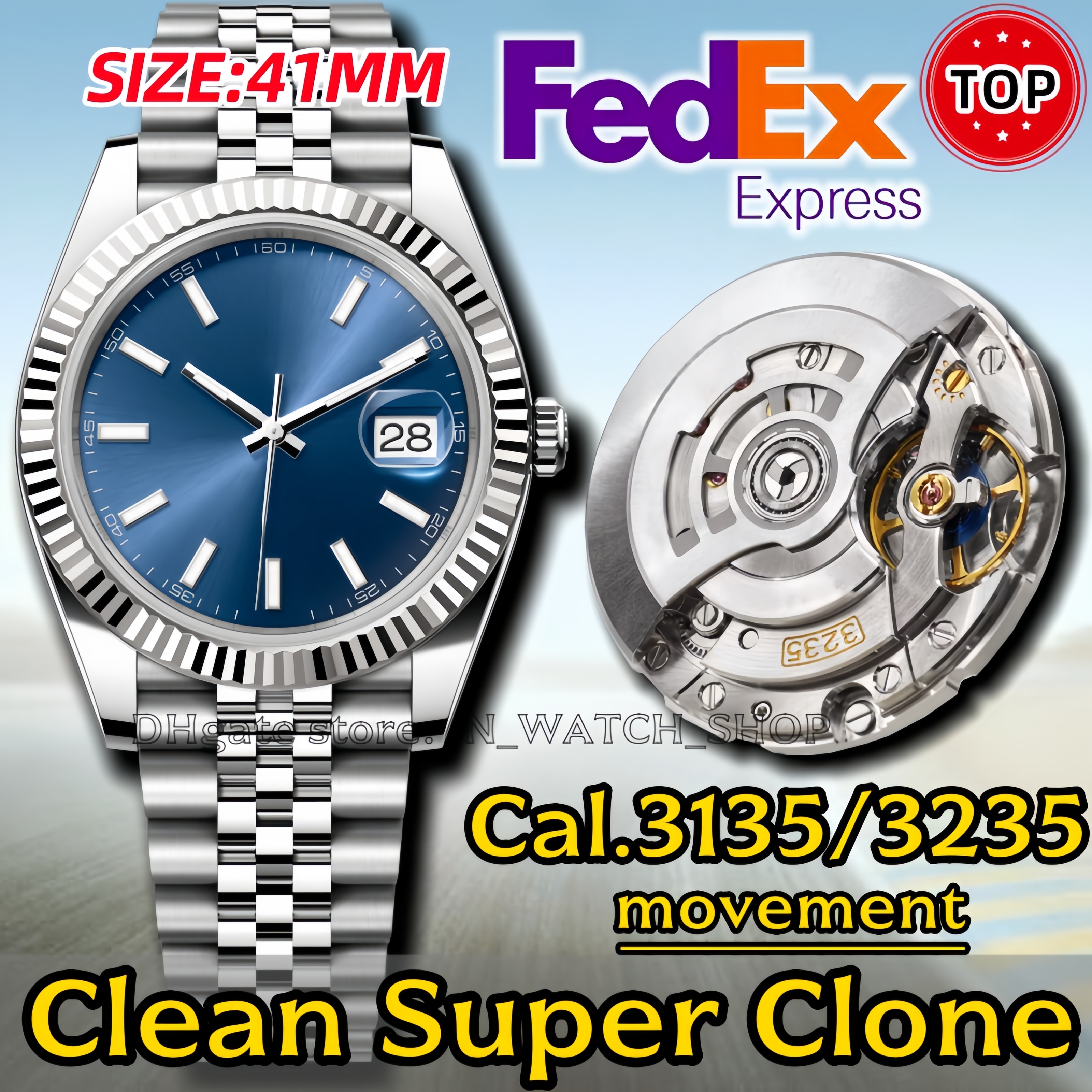 Luxury Mens Watch CLean Factory Watches Mens Designer High Quality Watches Cal.3135/3235 Automatic Mechanical Movement Ceramic Bezel Dial Luminous 100M Waterproof