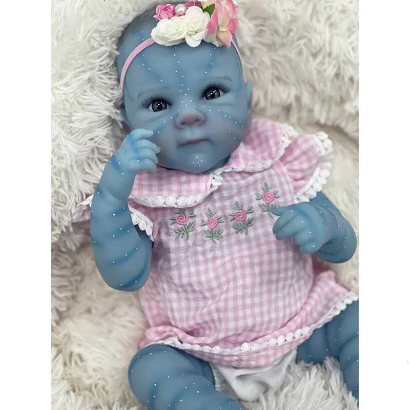 48cm Silicone Baby Doll Reborn Girl Bettie Ake Avatar Newborn Baby Real Looking Baby Dolls 3D Skin Visible Veins Reborn Doll Z250818
