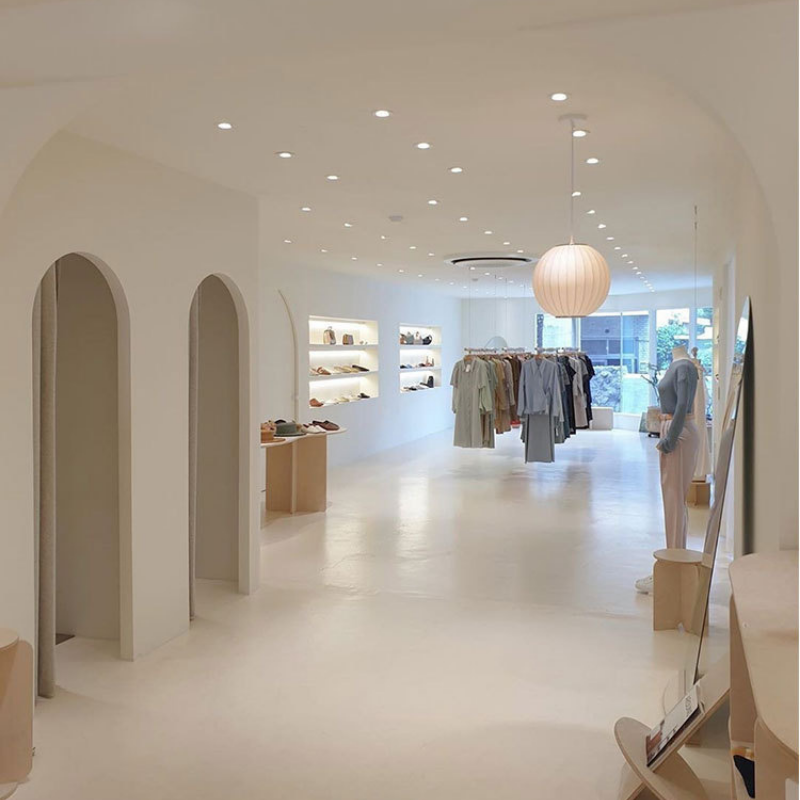 Adjustable Recessed Gooseneck Spotlights for Suspended Ceilings - Perfect for Clothing Store Feature Walls & Backgrounds 17/2