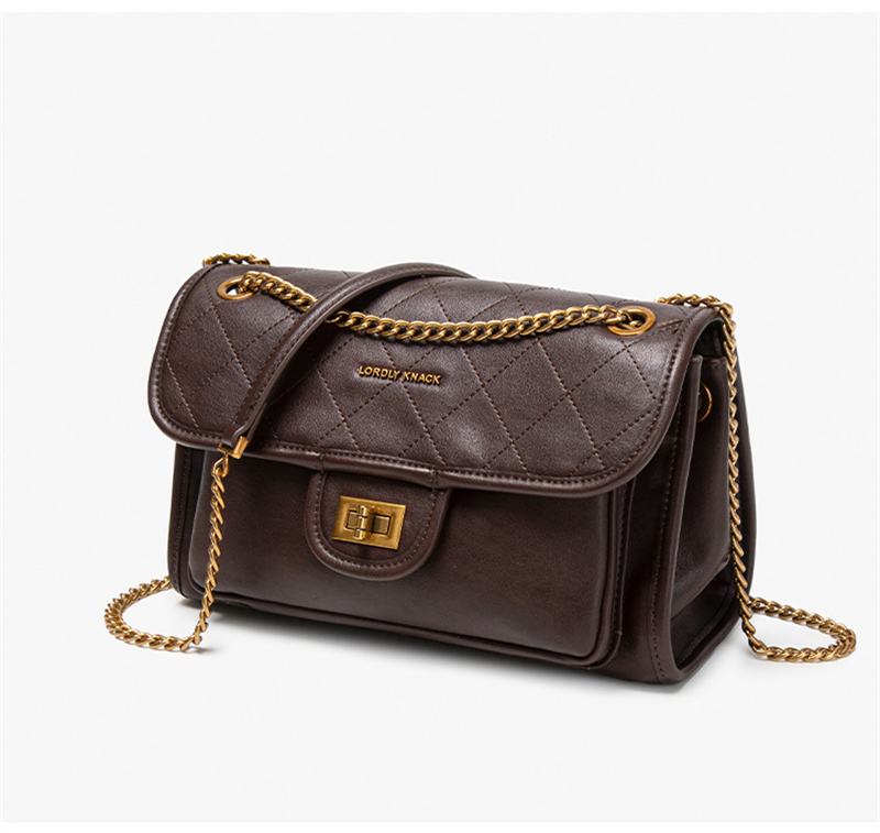 LORDLY KNACK designer bag light luxury genuine soft leather flap bag star casual high-quality vintage shoulder bag for woman