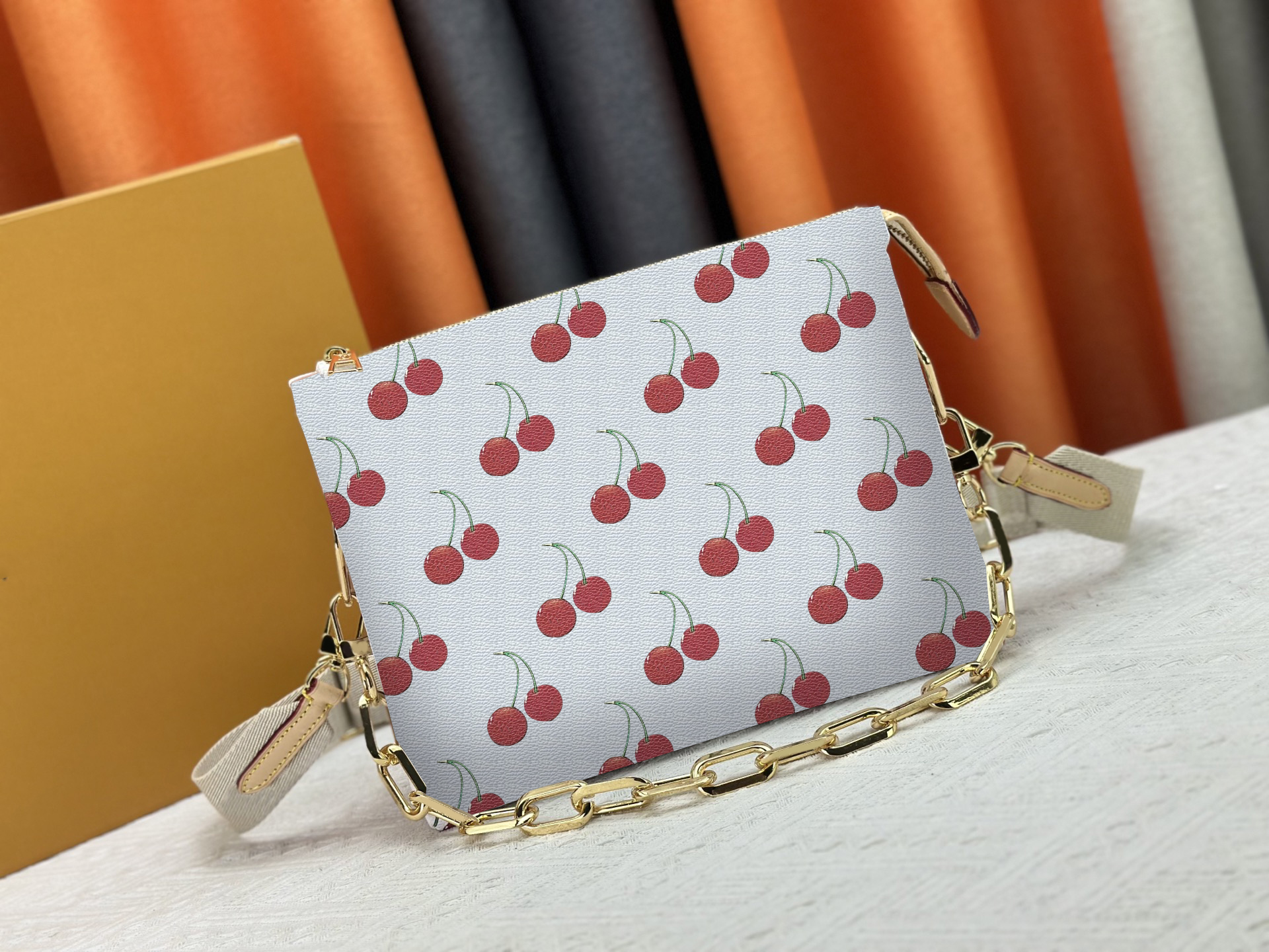 10A New Leathers Colorful Flower Pillow Travel Bag Women Leather Designer Speedyss classics presbyopia Shoulder Bags Crossbody Handbag Tote 26cm