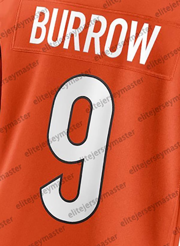 9 Joe Burrow 1 Ja'Marr Chase 5 Tee Higgins 30 Chase Brown Andrei losivas Sam Hubbard Personalized Customized Football Jerseys Custom Any Number Name 01