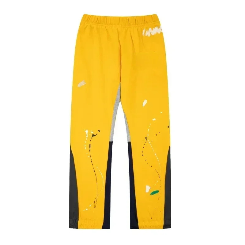 Tie Dye Sweatpants Fashion Y2K Retro Mens and Womens Hip Hop Letter Loose Casual Stretch Waist Jogging Pants 250818