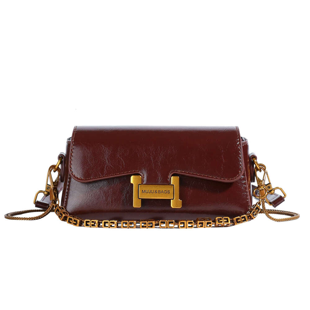 Chain Underarm for Women 2025 Designer New Versatile Commuter Bags Crossbody High-end Single Shoulder Small Square Bag
