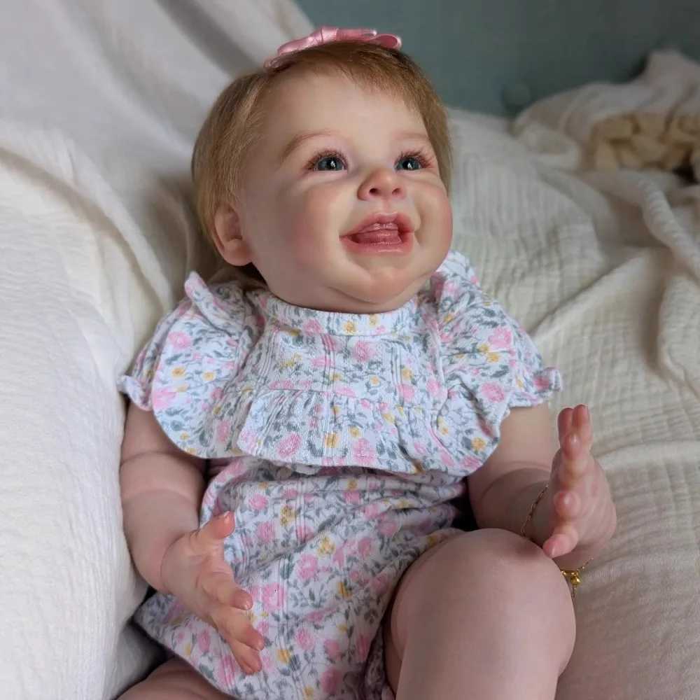 19-inch Harper Baby Doll - Lifelike Reborn Limited Edition Newborn Soft Touch Restic Collectible Toy W250818