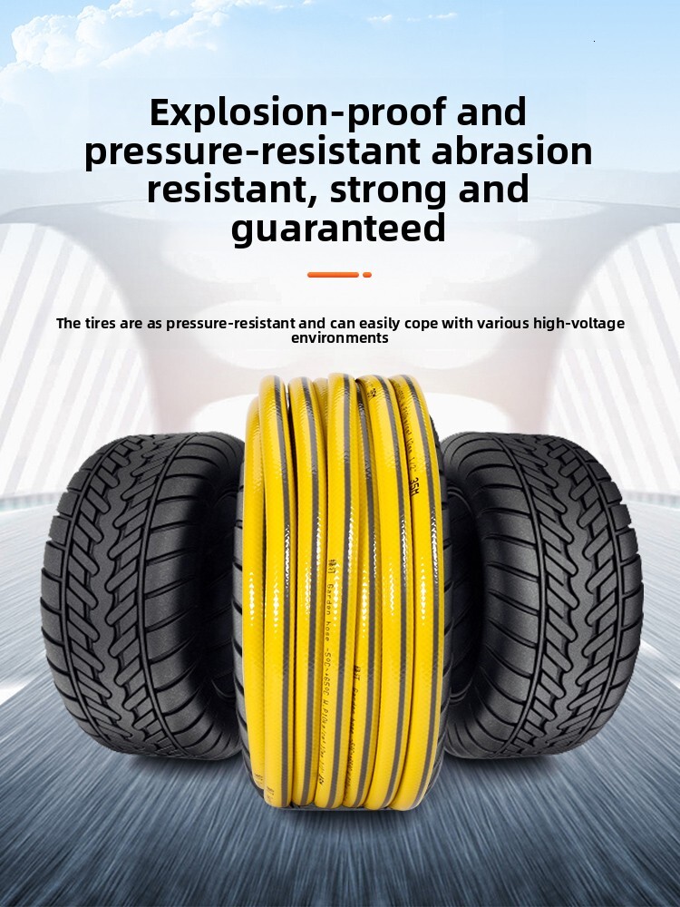 Durable Household 1/2" 3/4" Car Wash High Pressure Explosion-Proof Plastic Anti-Freeze PVC Water Hose