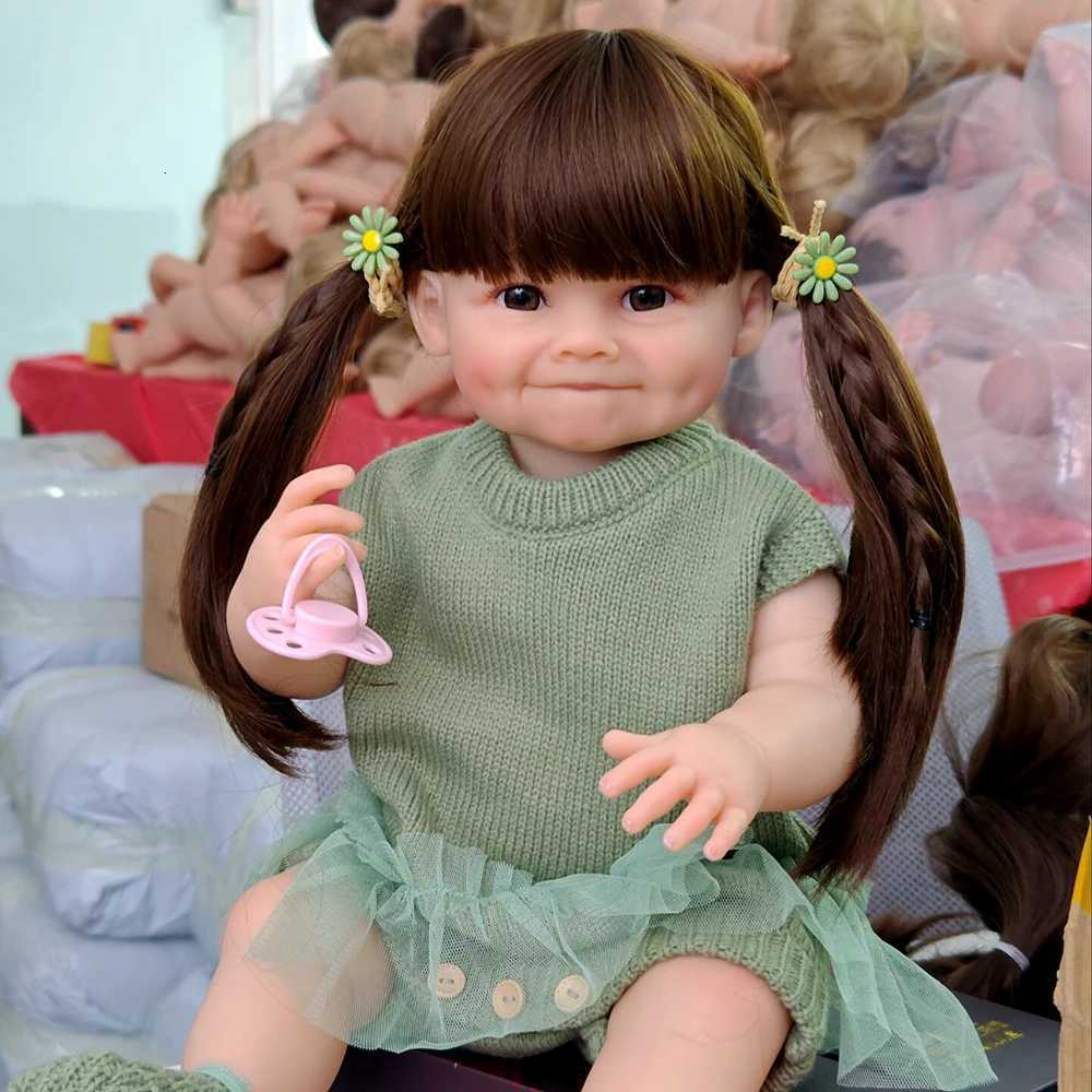 55CM Full Body Soft Silicone Reborn Toddler Doll Raya Lifelike Soft Touch High Quality Doll Gifts for Children W250818