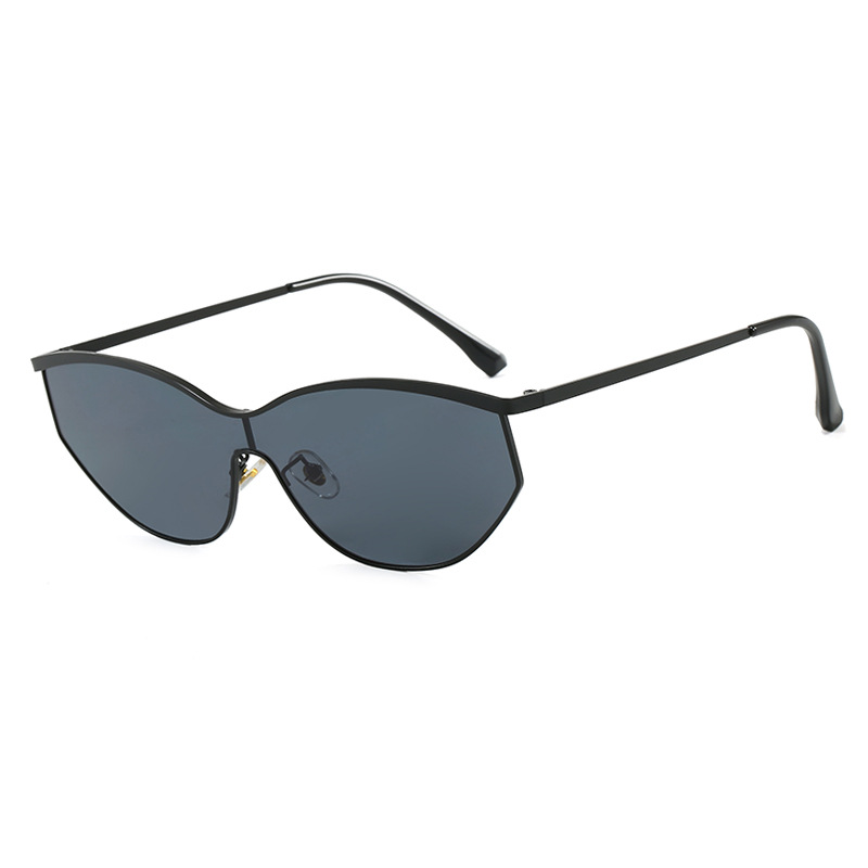 2025 Y2K Futuristic Cat Eye Sunglasses Mirror Lens Tech Shades for Women UV400 Street Style Eyewear
