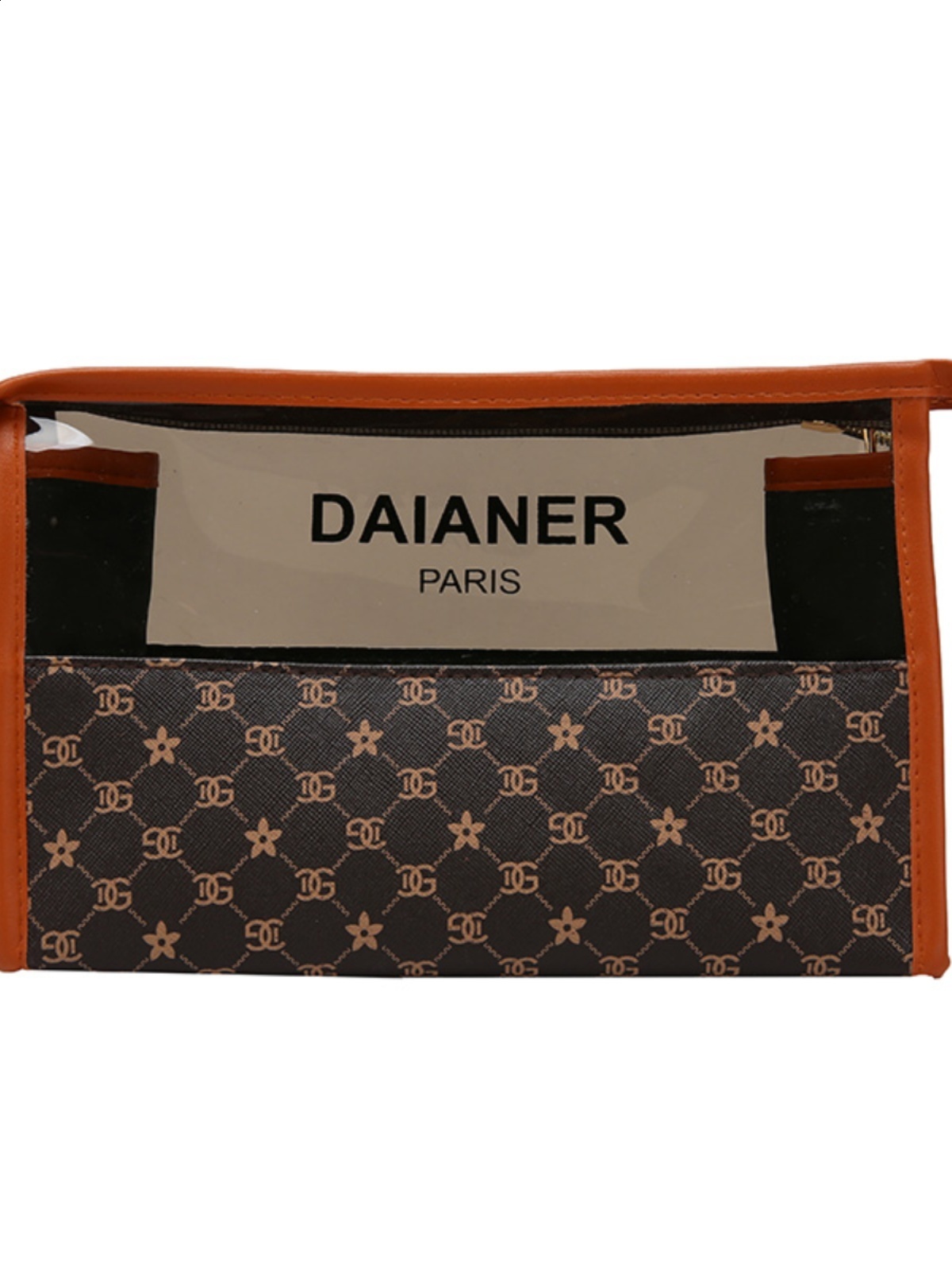 Zipper Pencil Case Bag Women Portable Large Capacity 2025 Ins High-end Waterproof Travel Storage Bag 250818