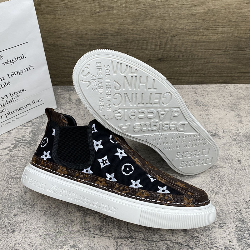 Designer autumn-winter new fashion male high top plate shoes leisure sports Korean version of 100 network red style high top shoes