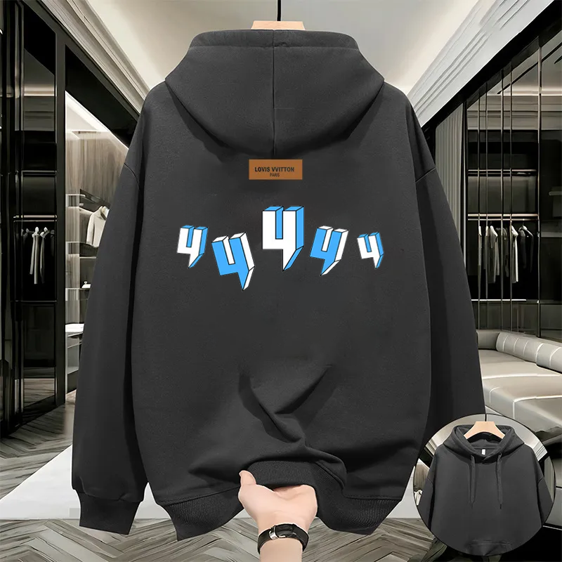 Casual Plus Size Mens Sweatshirt Vintage Design with Unisex Appeal