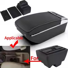 For Mahindra Armrest Box Universal Car Central Armrest Storage Box cup holder ashtray modification accessories