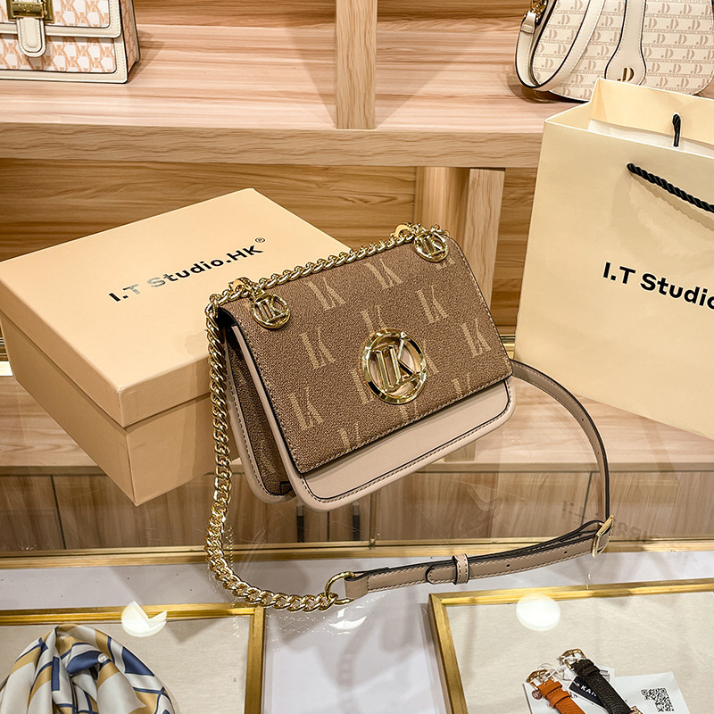 LORDLY KNACK Leather Flap Bag - Style Handbag for Women, Large Capacity Z260124