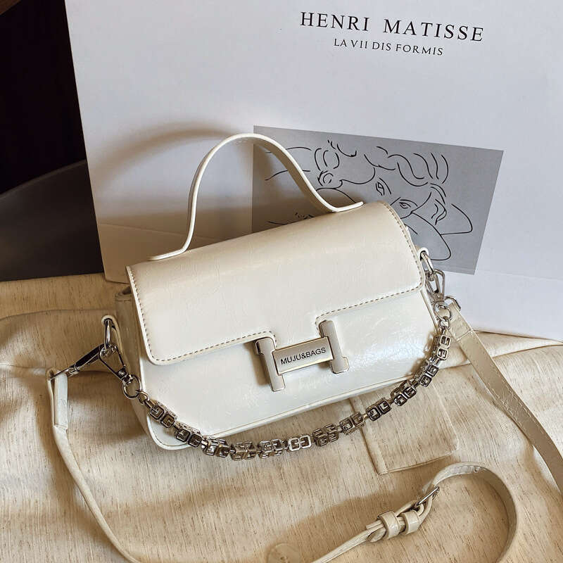 Super Popular for Women 2025 Stylish Small Designer Bags Square Korean Version Fashion Pomeranian High-end Snake Bone Chain Bag