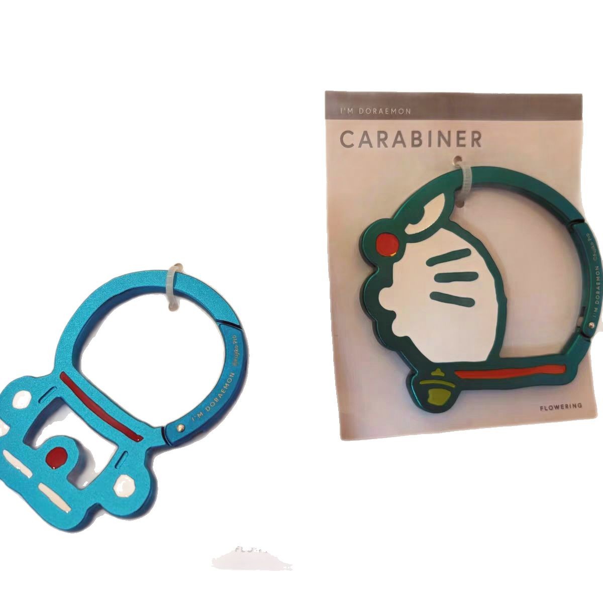 Doraemon Ding Dong Cat Metal Carabiner Metal Keychain Bag Pendant Gift for Friends Souvenir 250726