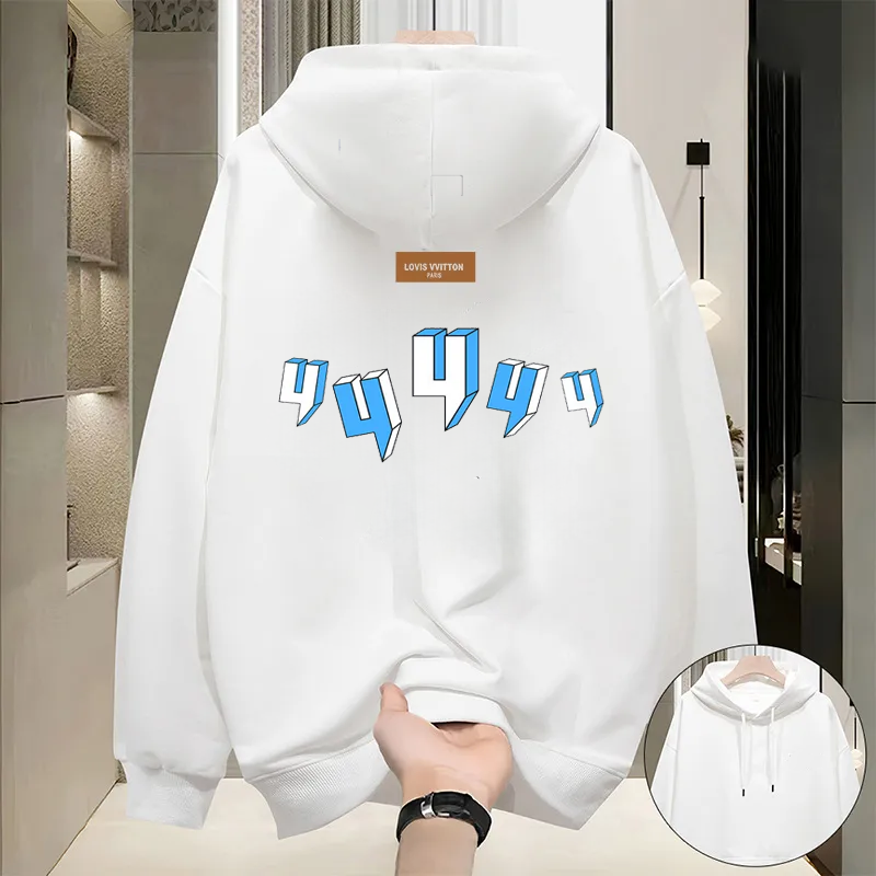 Casual Plus Size Mens Sweatshirt Vintage Design with Unisex Appeal