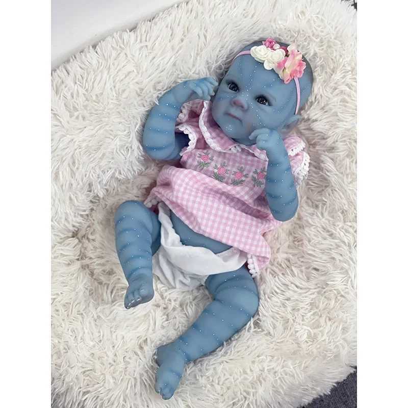 48cm Silicone Baby Doll Reborn Girl Bettie Ake Avatar Newborn Baby Real Looking Baby Dolls 3D Skin Visible Veins Reborn Doll Z250818